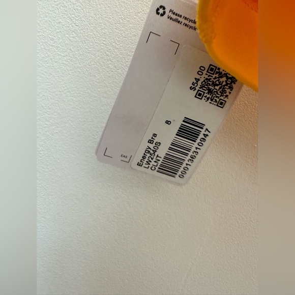 Lululemon Energy Bra Medium Support B-D Cup SZ 8 SOLD - Picture 8 of 8